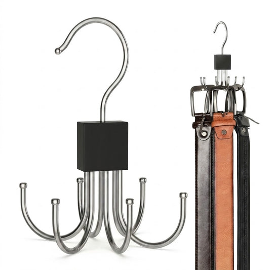 Multi-Functional Rotating Six-Claw Garment Hanger