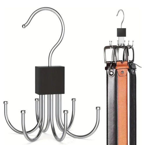 Multi-Functional Rotating Six-Claw Garment Hanger