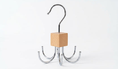 360° Rotating Closet Hook Organizer