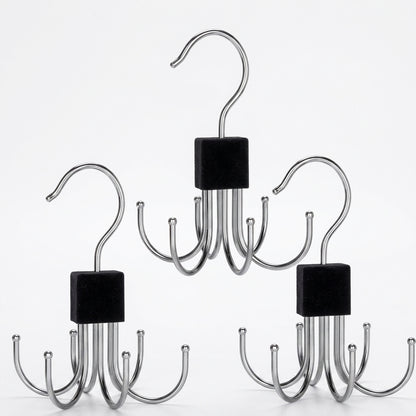 360° Rotating Closet Hook Organizer